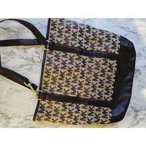 Michael Kors Canvas Logo Tote